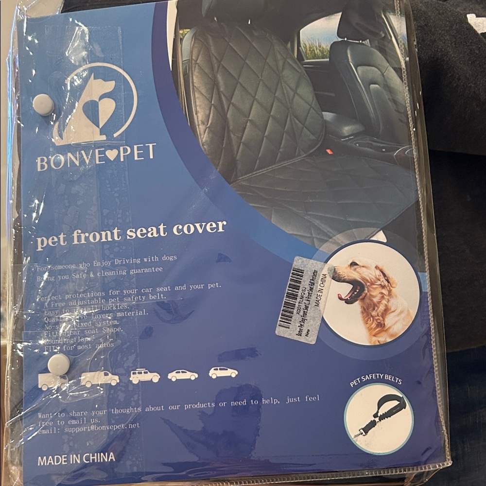 Bonve Pet Front Seat Cover